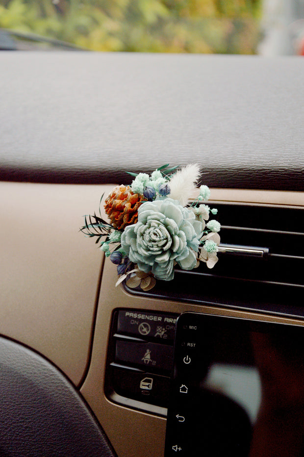 Zinnia Car Air Freshener