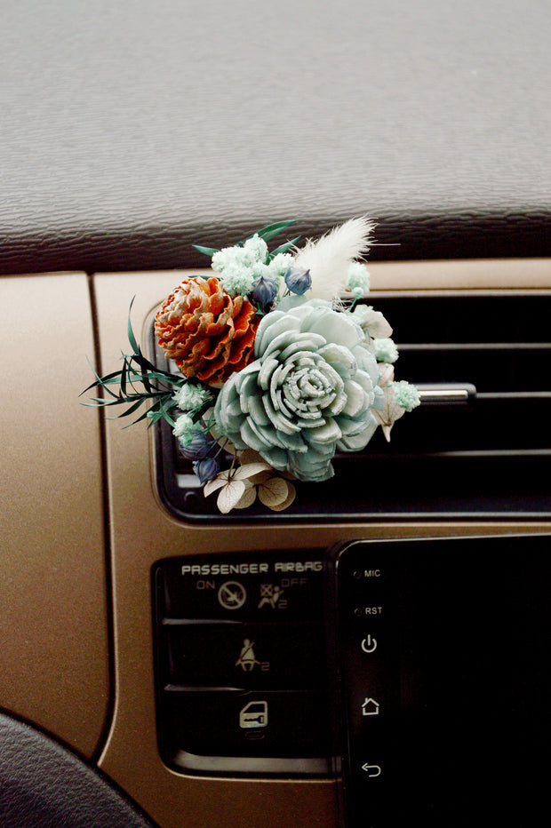 Zinnia Car Air Freshener