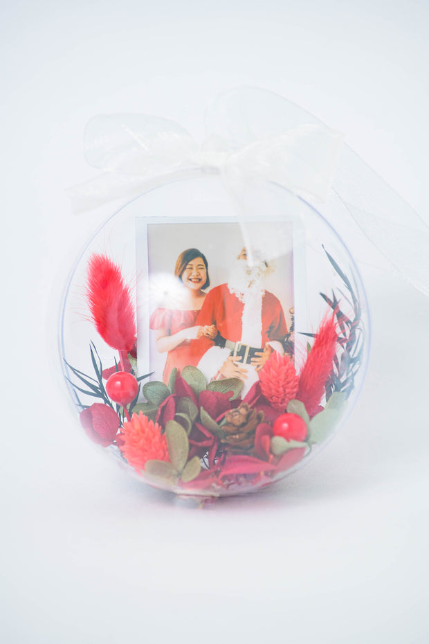 Christmas Polaroid Bauble