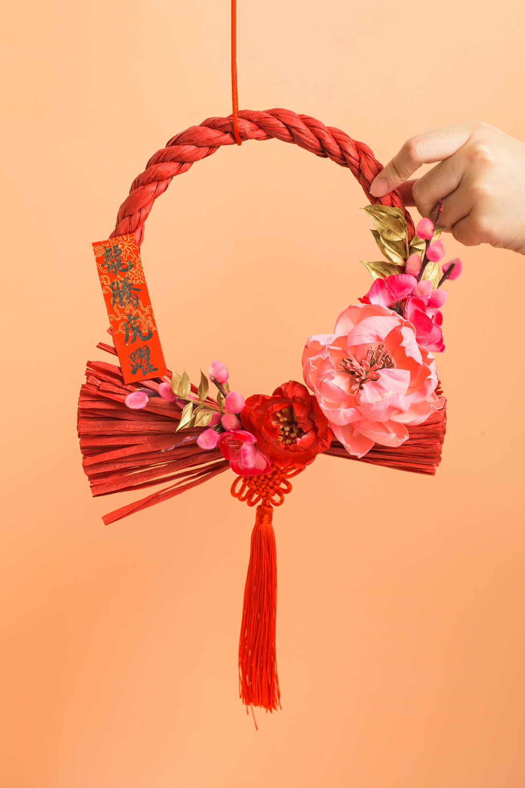Auspicious Spring Japanese Wreath – Loviera