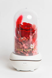 Oasis Garden Non-Mist Aroma Diffuser - Rose Red