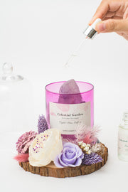 Celestial Garden Crystal Aroma Diffuser - Amethyst