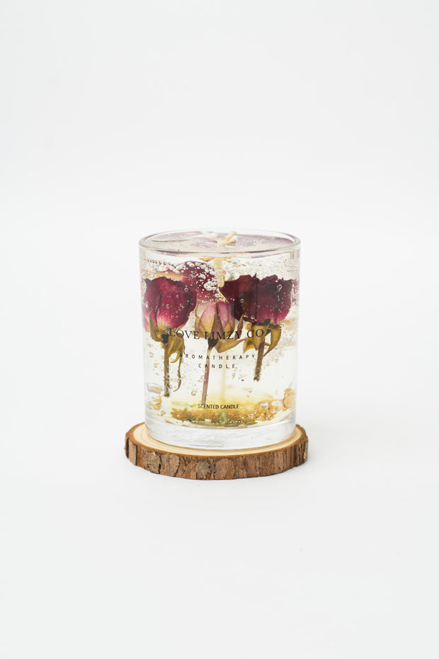 Velvet Rose Gel Candle