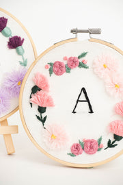 Garden of Hoop Personalised Embroidery