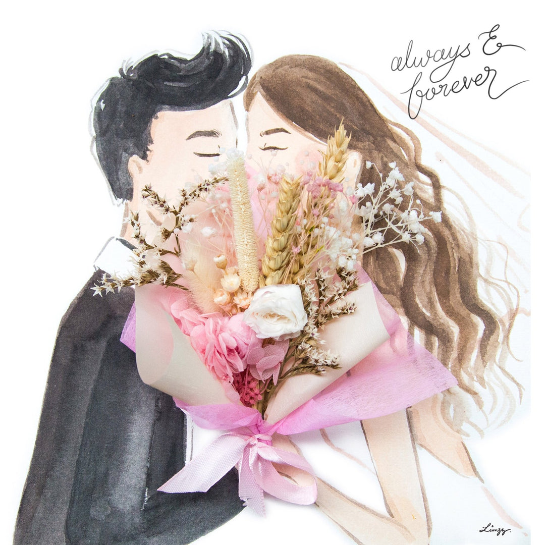 Preserved Flower Gift | Kissing Couple | Love Limzy Co. – Loviera