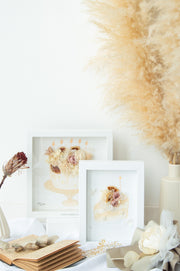 Artprint with Preserved Flowers-Orange Slice Cake-Love Limzy Co.